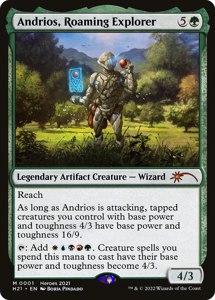 Andrios, Roaming Explorer  [2021 Heroes of the Realm]