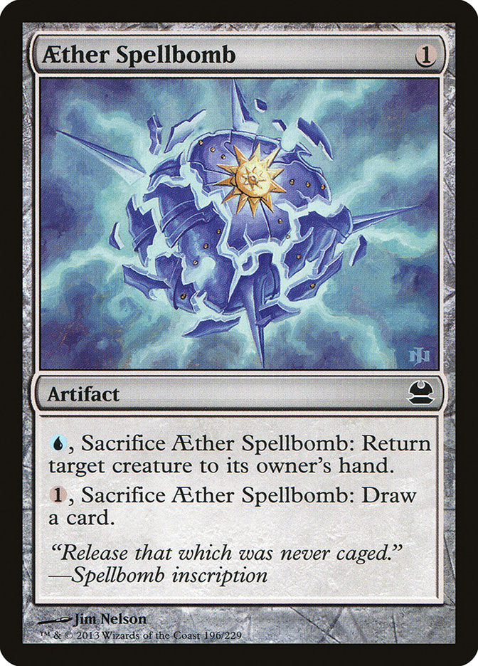 Aether Spellbomb [Modern Masters] Foil