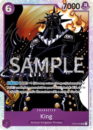 King (ST04-004) - [Revision Pack Cards] Foil