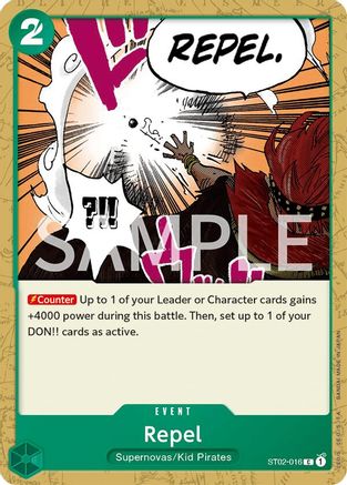 Repel (ST02-016) - [Revision Pack Cards]