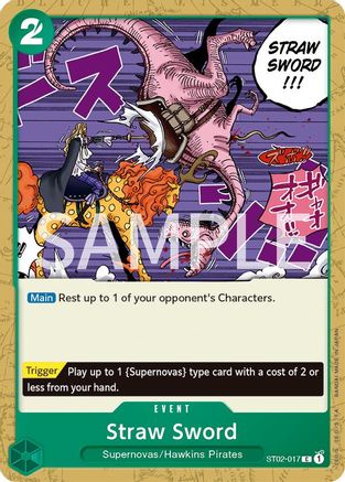 Straw Sword (ST02-017) - [Revision Pack Cards]