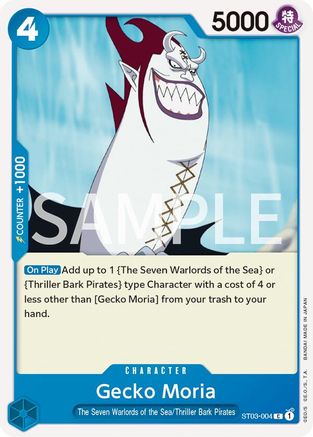 Gecko Moria (ST03-004) - [Revision Pack Cards]