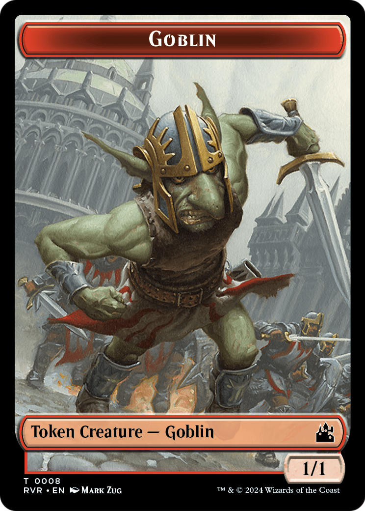 Goblin  [Ravnica Remastered Tokens] Foil
