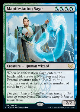 Manifestation Sage [Strixhaven: School of Mages] Foil