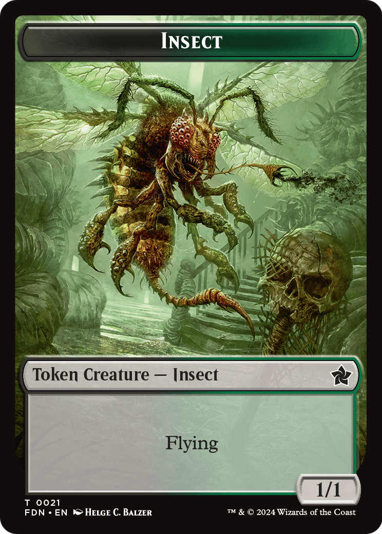 Insect  [Foundations Tokens] Foil