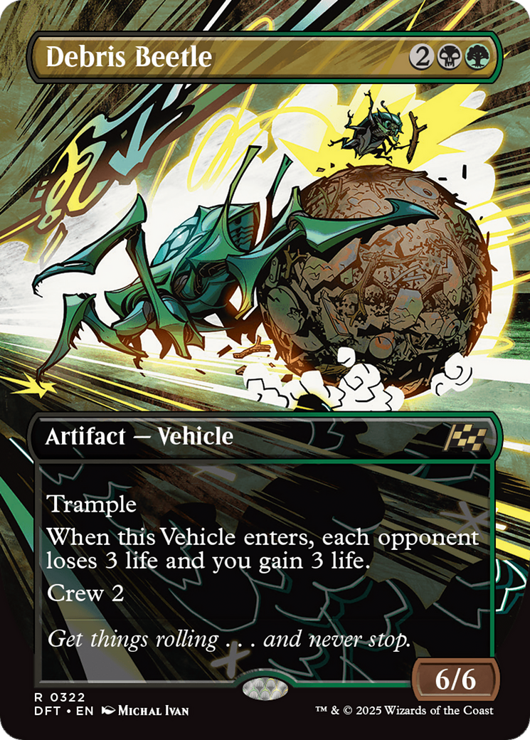 Debris Beetle (Borderless) [Aetherdrift] Foil
