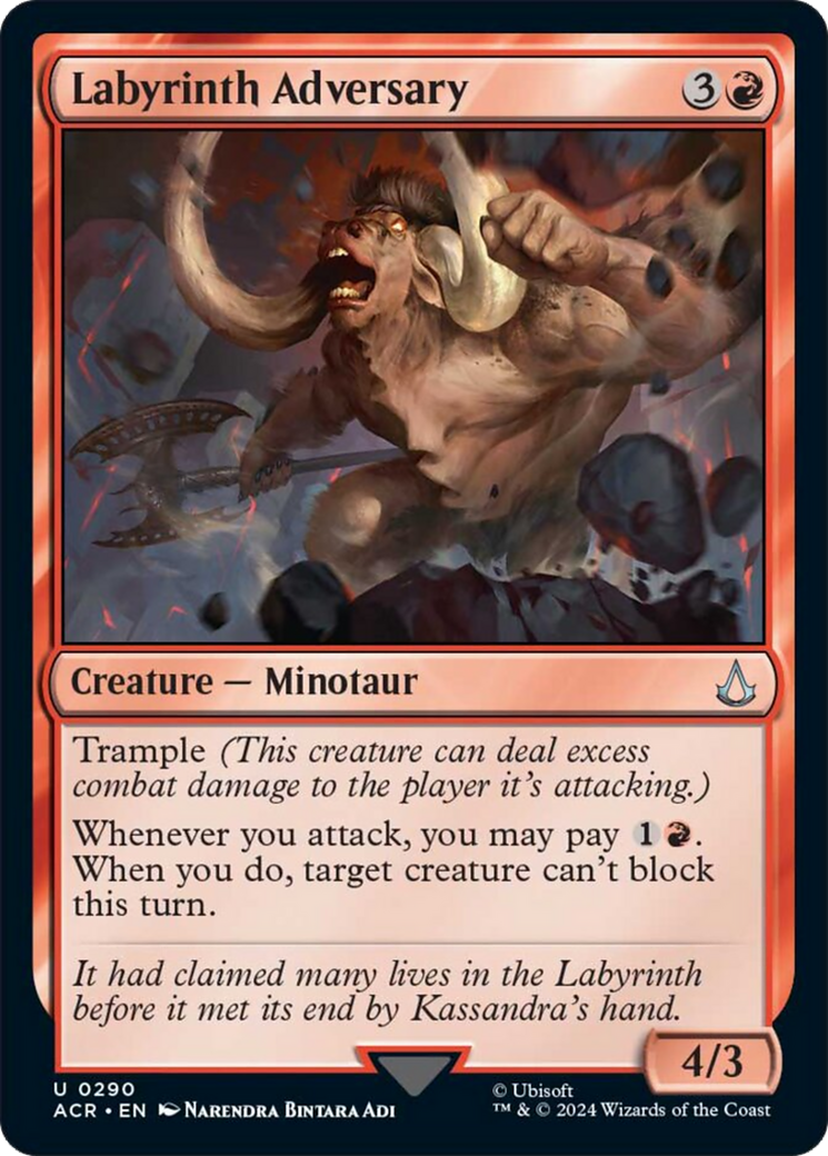 Labyrinth Adversary [Assassin's Creed] Foil