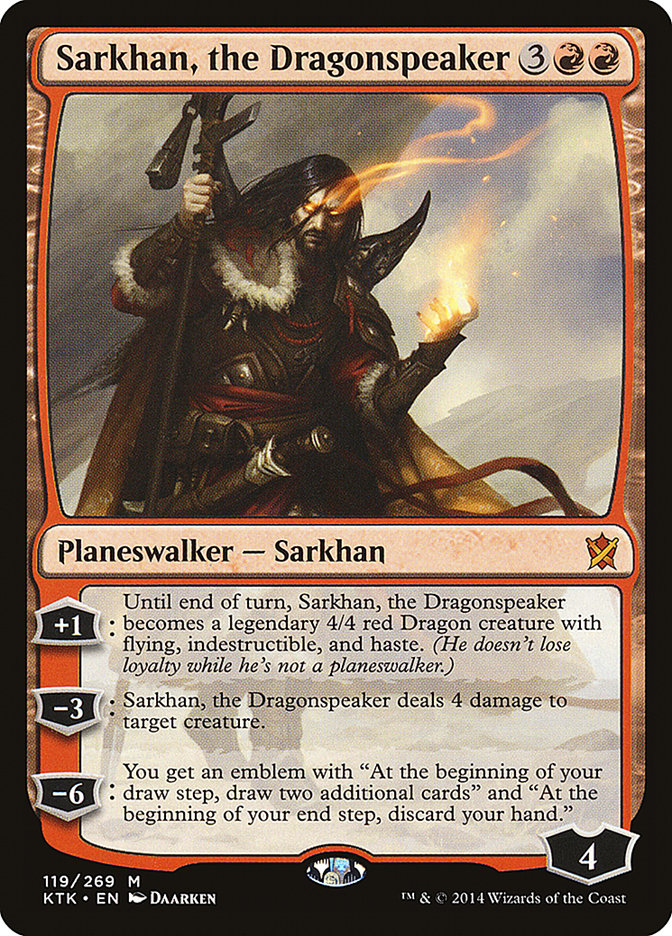 Sarkhan, the Dragonspeaker [Khans of Tarkir] Foil