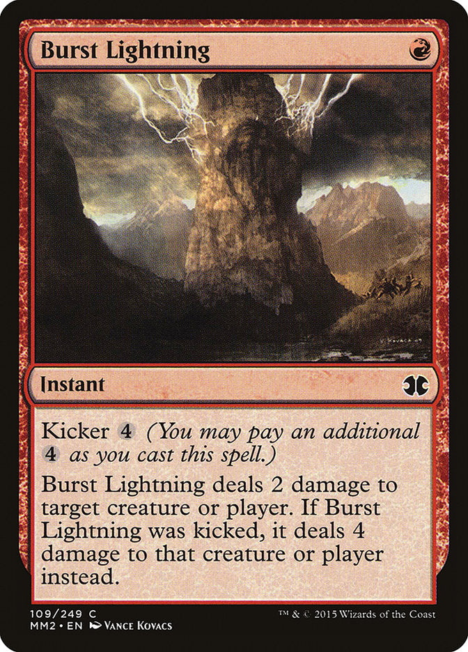 Burst Lightning [Modern Masters 2015] Foil