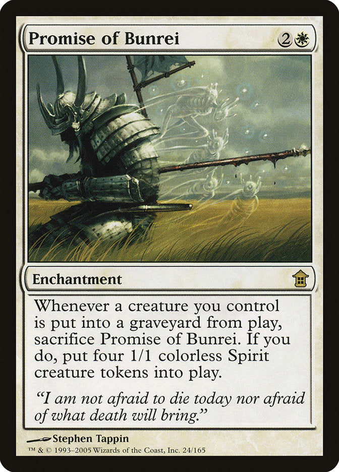 Promise of Bunrei [Saviors of Kamigawa] Foil
