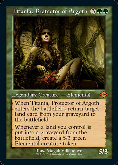 Titania, Protector of Argoth (Retro) [Modern Horizons 2] Foil