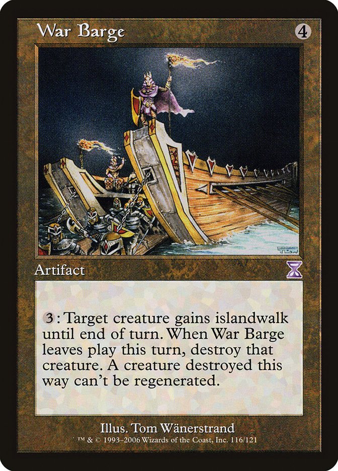 War Barge [Time Spiral Timeshifted] Foil