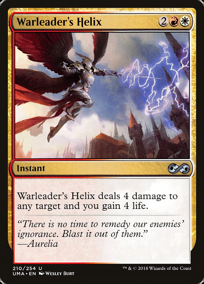 Warleader's Helix [Ultimate Masters] Foil
