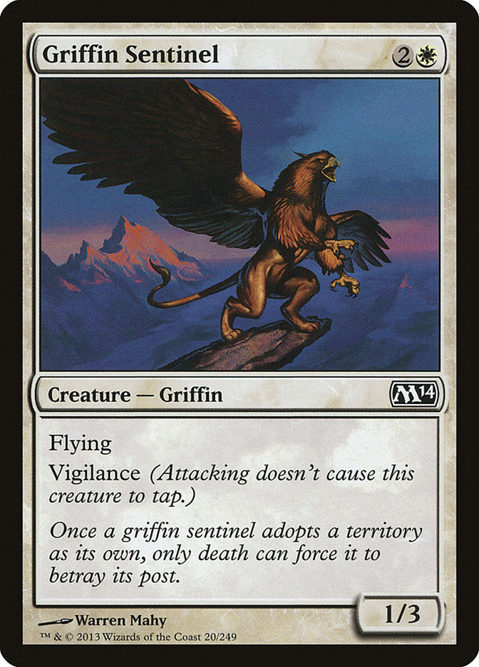 Griffin Sentinel [Magic 2014] Foil