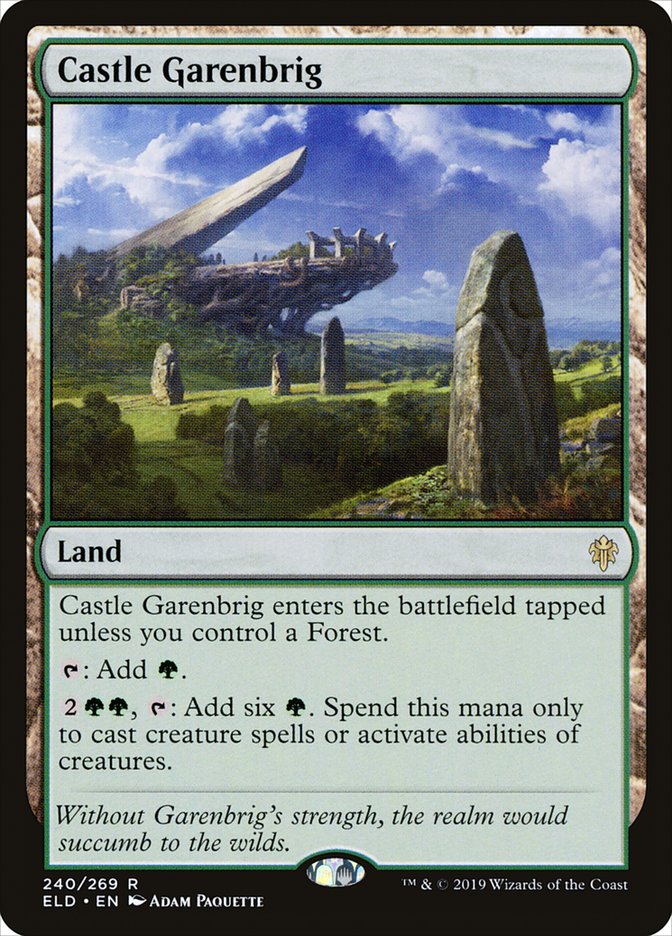 Castle Garenbrig [Throne of Eldraine] Foil