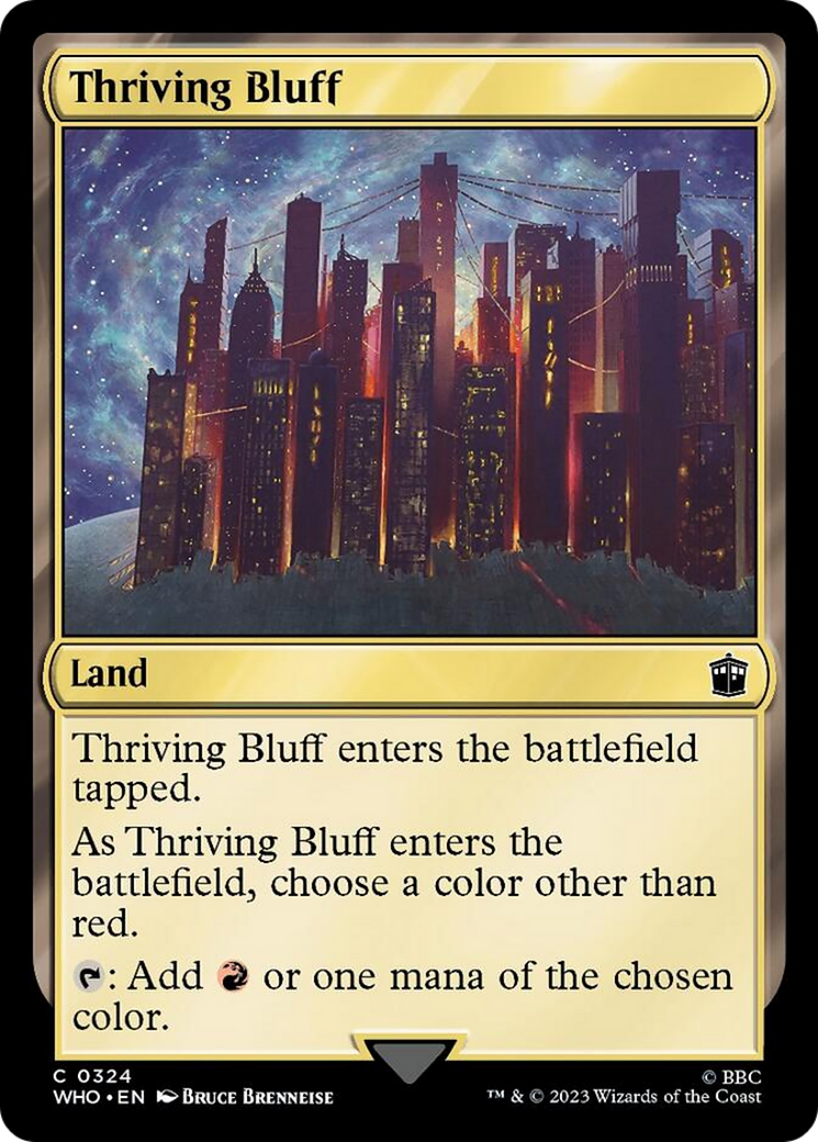 Thriving Bluff [Doctor Who] Foil