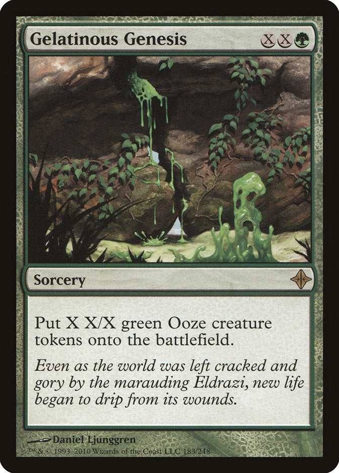 Gelatinous Genesis [Rise of the Eldrazi] Foil