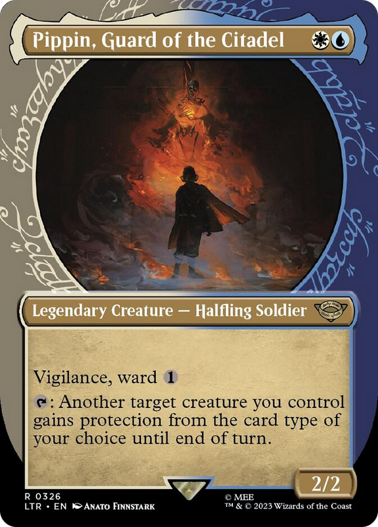Pippin, Guard of the Citadel (Showcase Ring Frame) [The Lord of the Rings: Tales of Middle-Earth] Foil