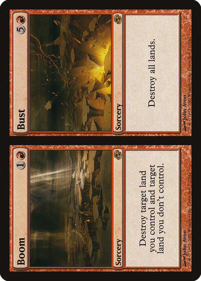 Boom // Bust [Planar Chaos] Foil