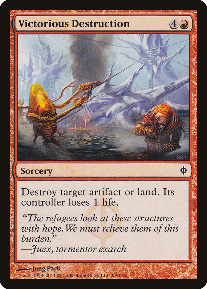 Victorious Destruction [New Phyrexia] Foil