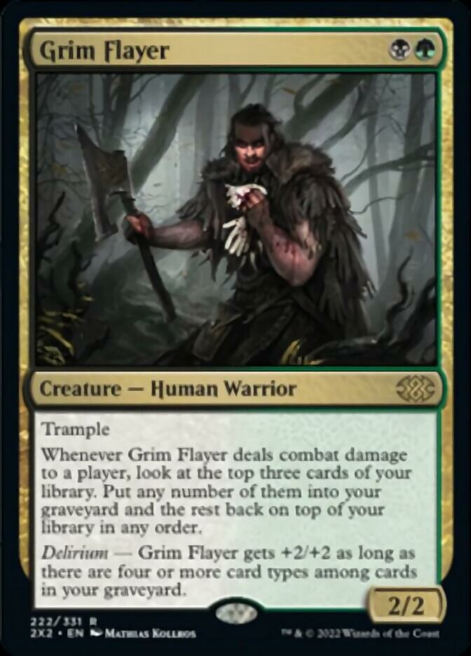 Grim Flayer [Double Masters 2022] Foil