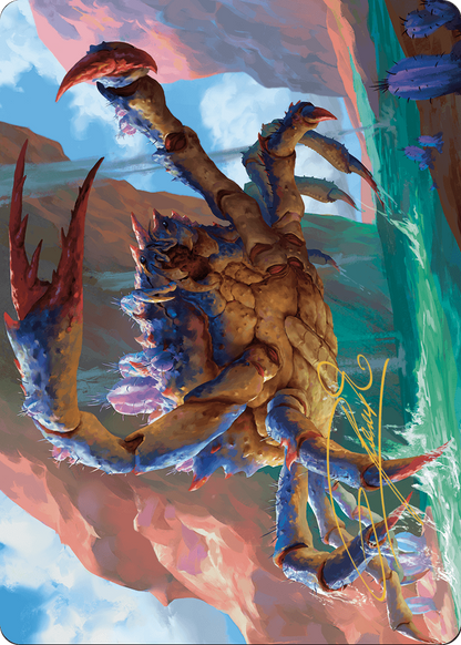 Canyon Crab // Canyon Crab  [Outlaws of Thunder Junction Art Series] (Borderless)