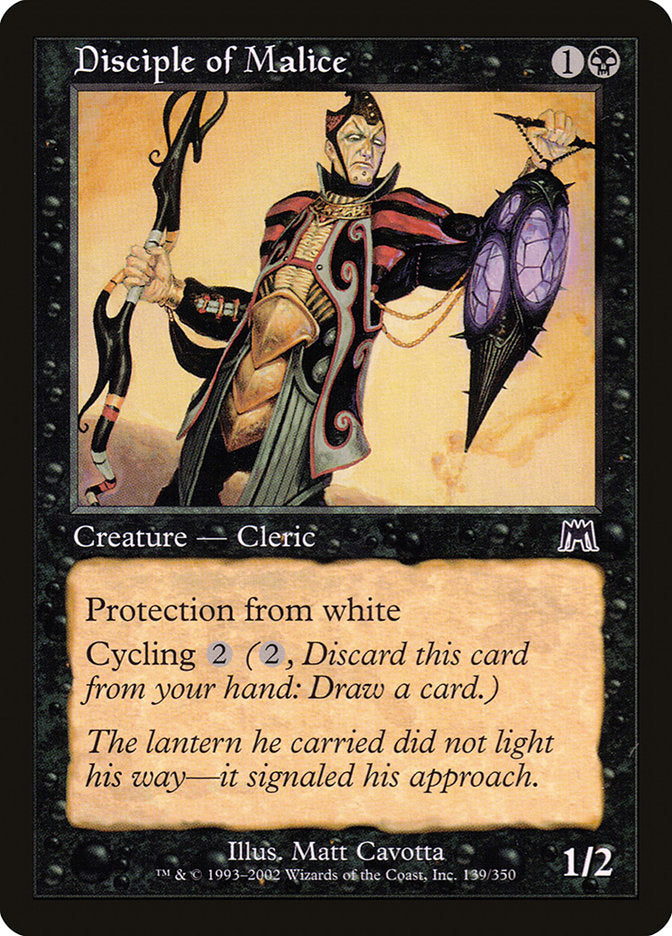 Disciple of Malice [Onslaught] Foil