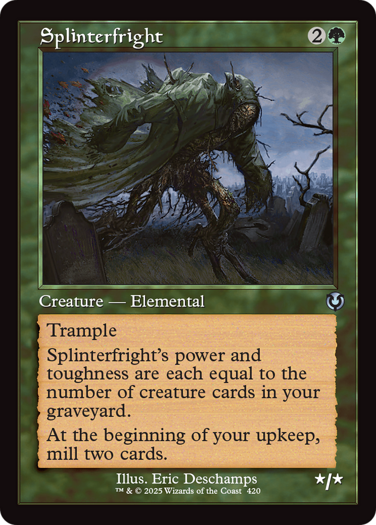Splinterfright (Retro Frame) [Innistrad Remastered] Foil