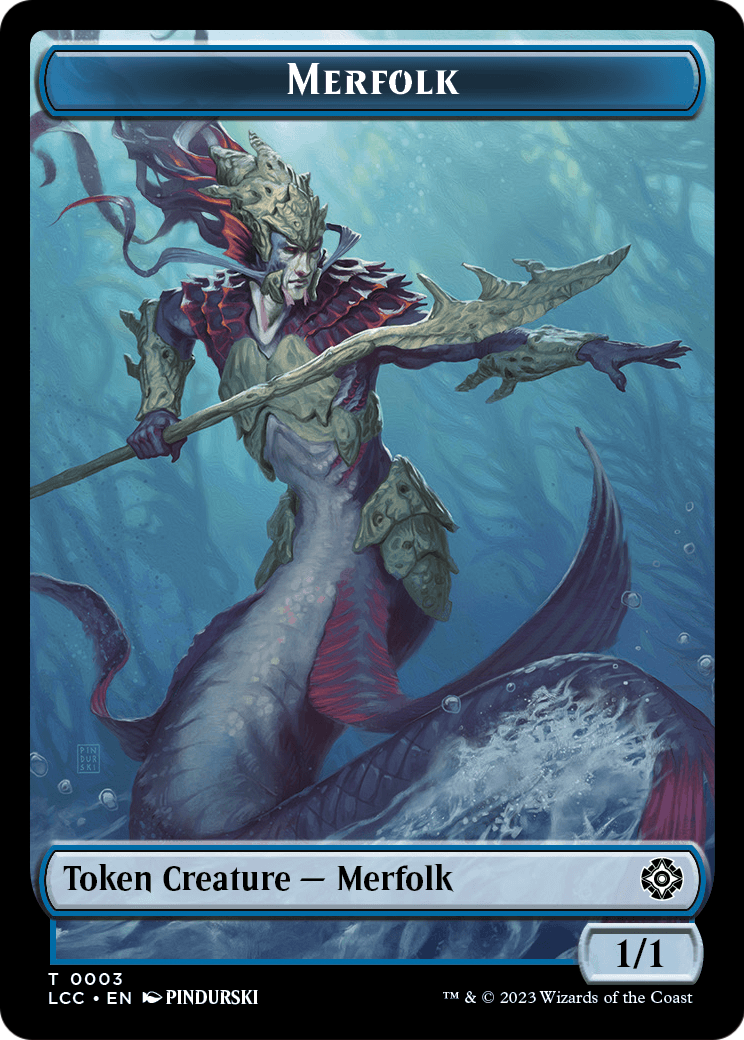 Merfolk  [The Lost Caverns of Ixalan Commander Tokens] Foil