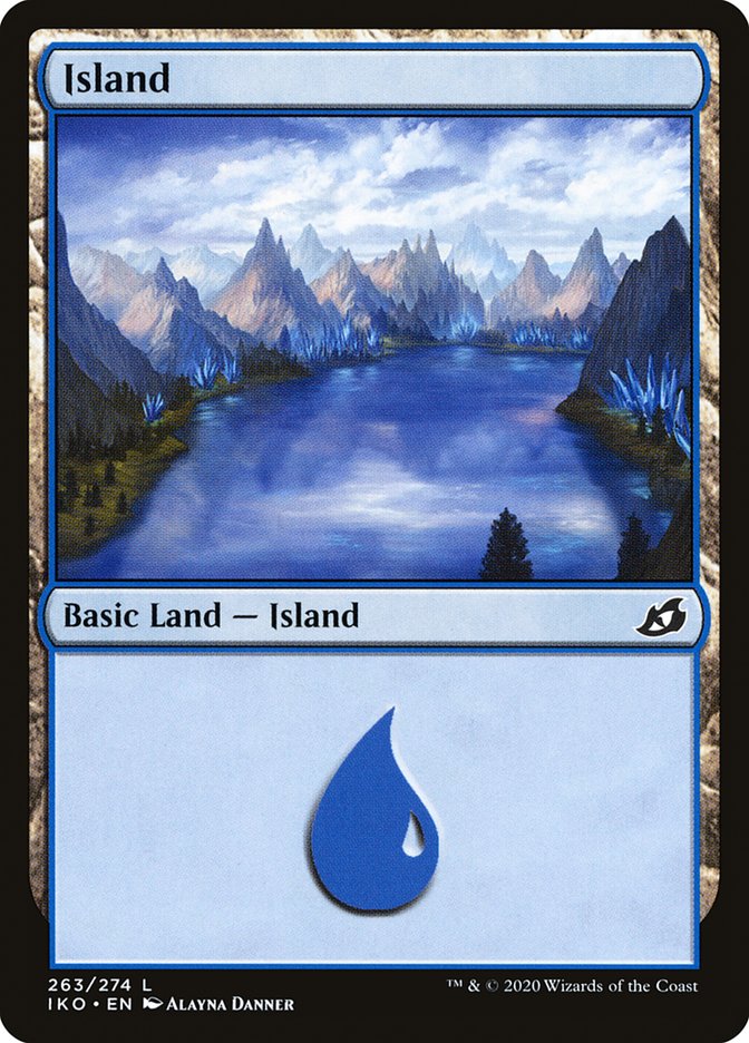 Island (263) [Ikoria: Lair of Behemoths] Foil
