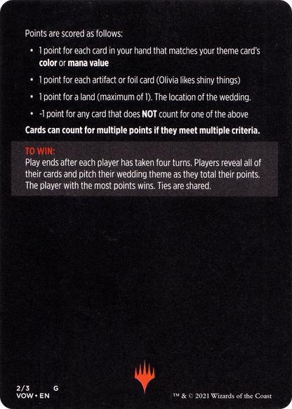 Vampire Wedding Planner // Vampire Wedding Planner (cont'd)  [Innistrad: Crimson Vow Minigames] Foil