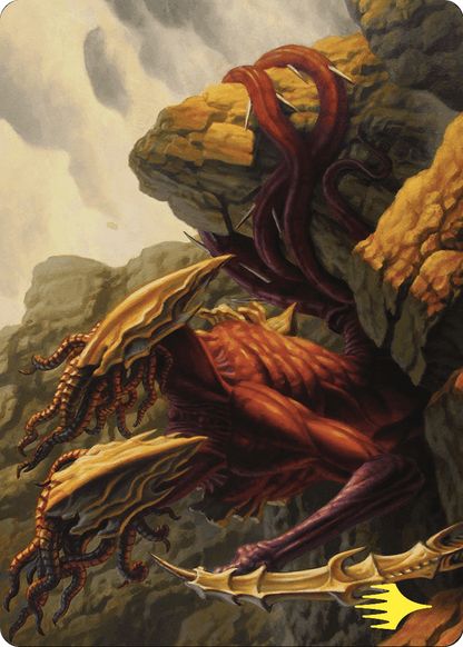 Two-Headed Sliver // Two-Headed Sliver  [Commander Masters Art Series] (Borderless)
