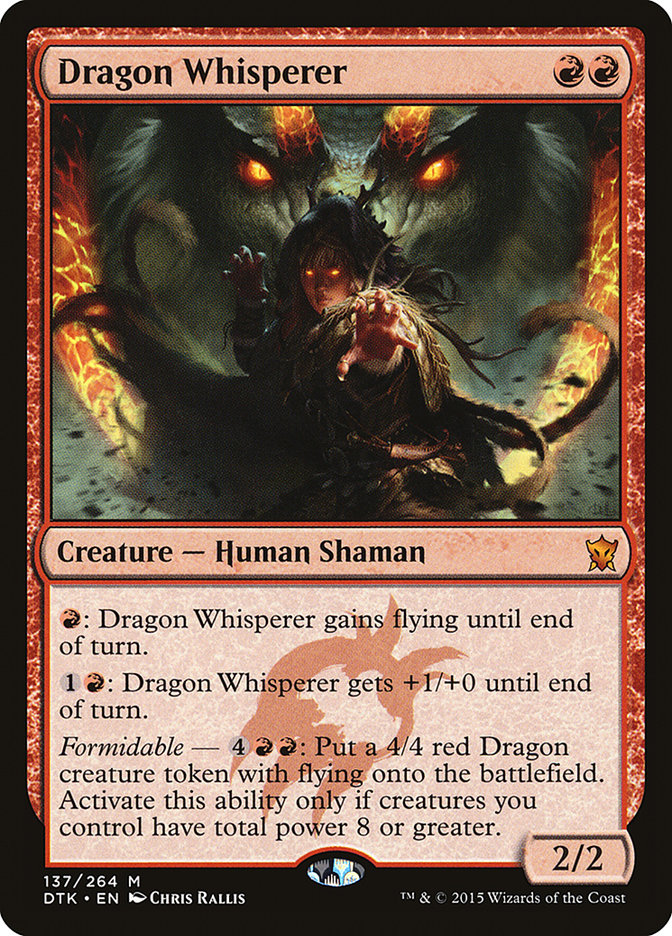 Dragon Whisperer [Dragons of Tarkir] Foil