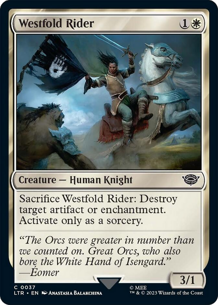 Westfold Rider [The Lord of the Rings: Tales of Middle-Earth] Foil