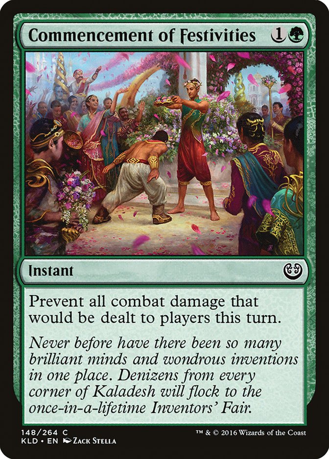 Commencement of Festivities [Kaladesh] Foil