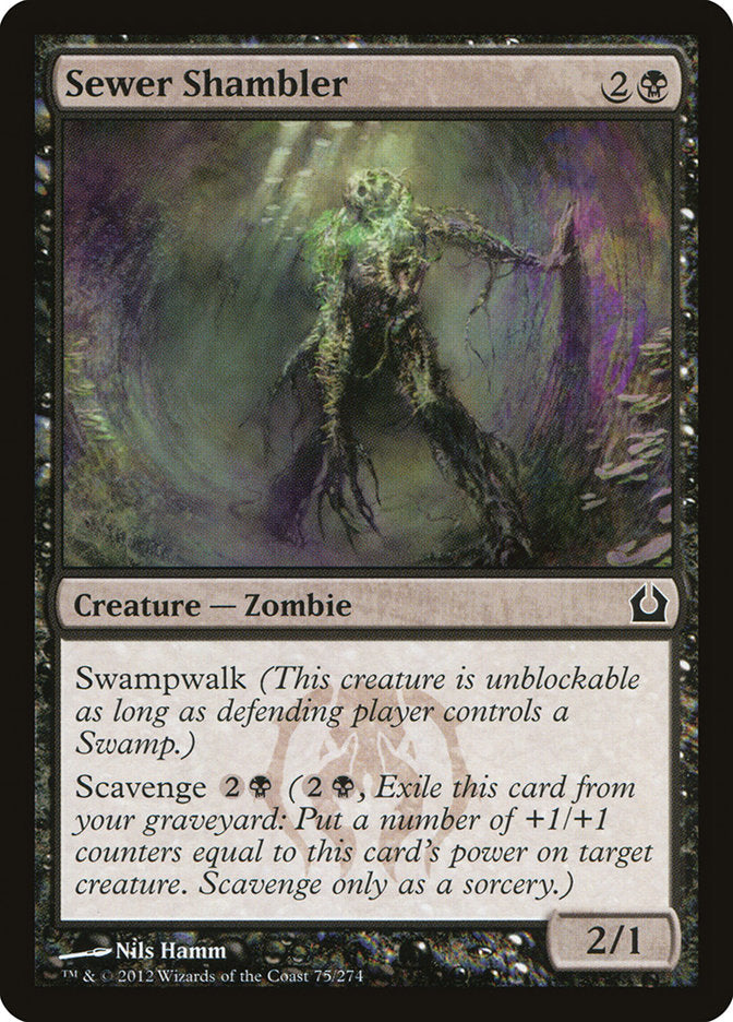 Sewer Shambler [Return to Ravnica] Foil