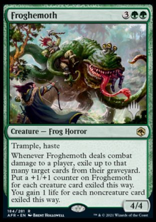 Froghemoth (Promo Pack) [Dungeons & Dragons: Adventures in the Forgotten Realms Promos] Foil