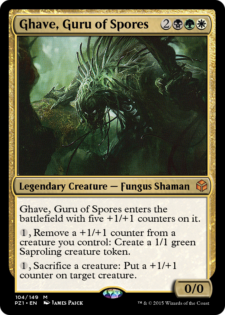 Ghave, Guru of Spores  [Legendary Cube Prize Pack]