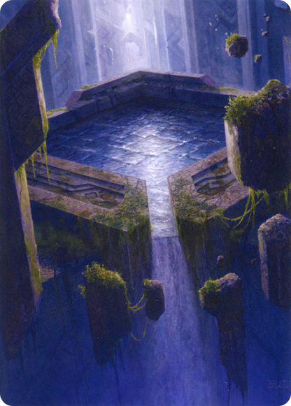 Morphic Pool // Morphic Pool  [Zendikar Rising Art Series] (Borderless) Foil