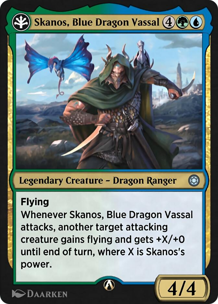 Skanos, Blue Dragon Vassal  [Alchemy Horizons: Baldur's Gate]