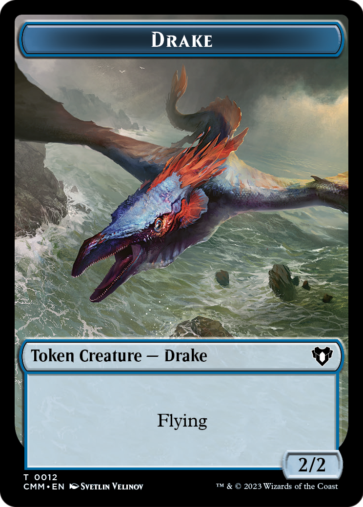 Drake  [Commander Masters Tokens]