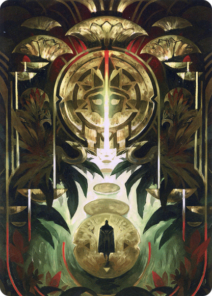 Jetmir's Garden // Jetmir's Garden  [New Capenna Art Series] (Borderless) Foil