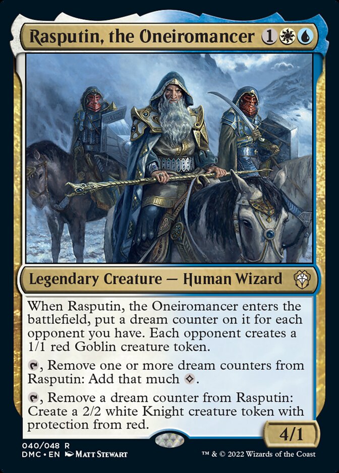 Rasputin, the Oneiromancer [Dominaria United Commander] Foil