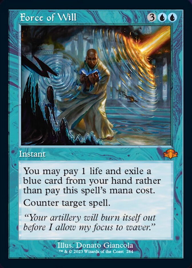 Force of Will (Retro) [Dominaria Remastered] Foil