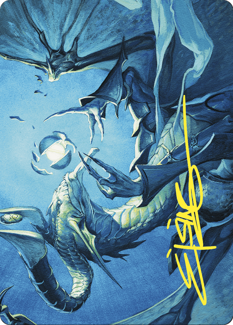 Deep Analysis // Deep Analysis  [Commander Masters Art Series] (Borderless) Foil