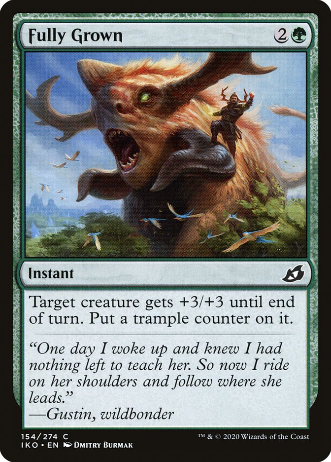 Fully Grown [Ikoria: Lair of Behemoths] Foil
