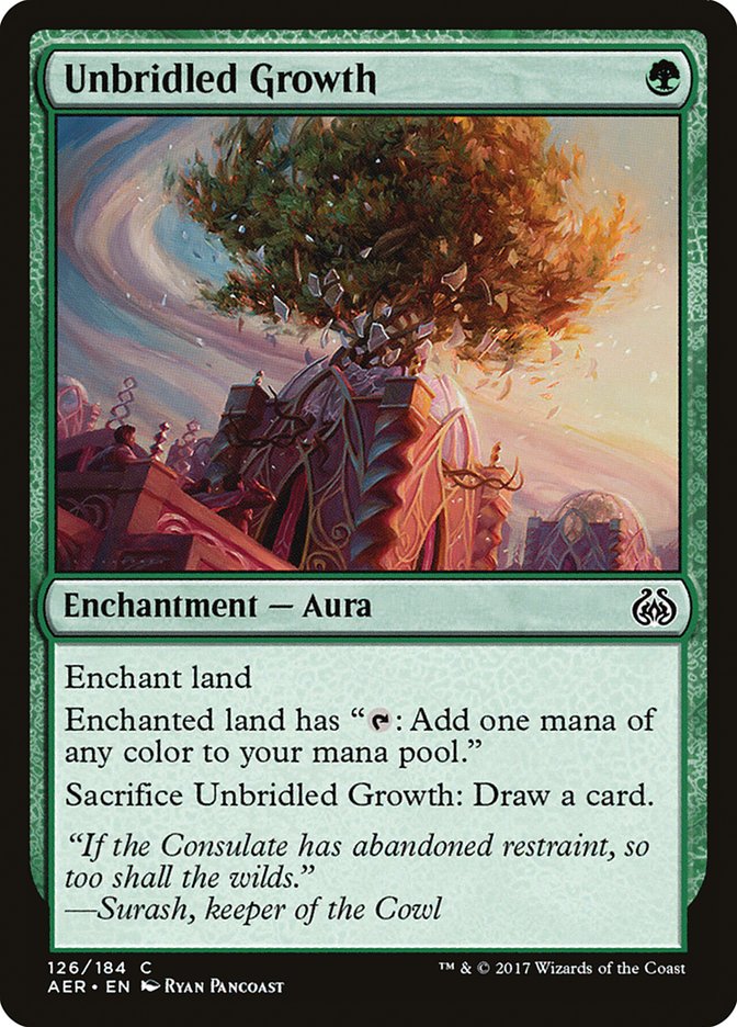 Unbridled Growth [Aether Revolt] Foil