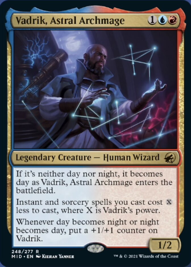 Vadrik, Astral Archmage [Innistrad: Midnight Hunt] Foil