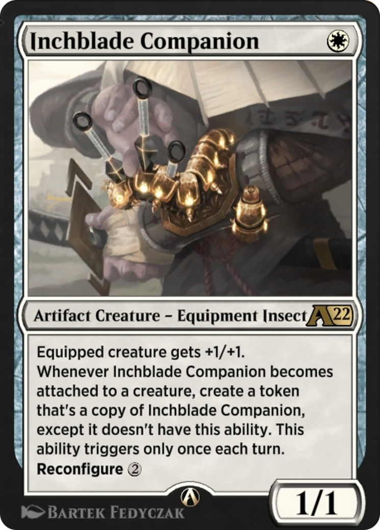Inchblade Companion  [Alchemy: Kamigawa]