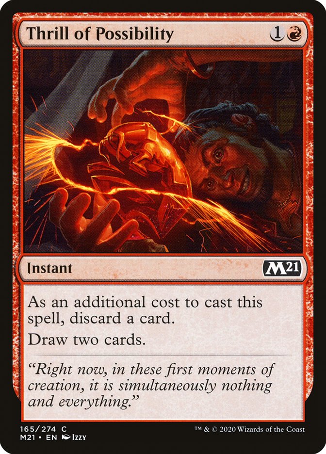 Thrill of Possibility [Core Set 2021] Foil